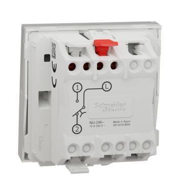  Poussoir NO/NF �tiquet 2m Bl A 