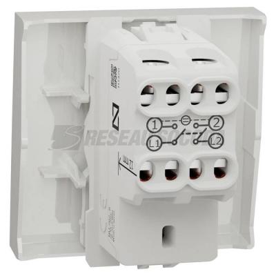  Inter bipolaire lum 2m Blanc 