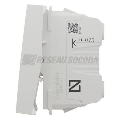  V&v 16A vis 2m Blanc 
