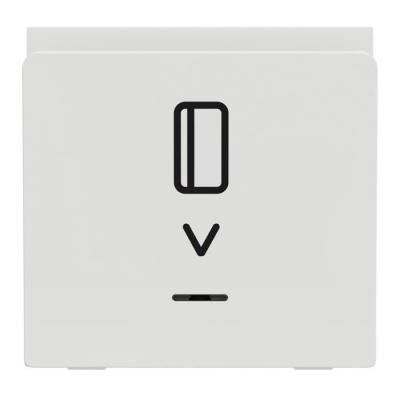  Cde � carte NO/NF 10A 2m Blanc 