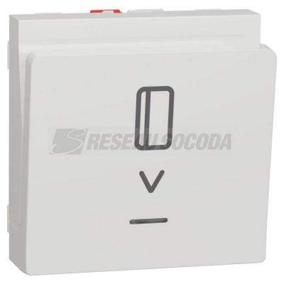  Cde � carte NO/NF 10A 2m Blanc 