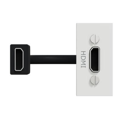  Prise HDMI 1m Blanc 
