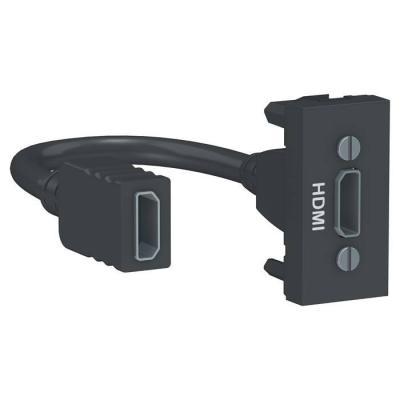 Prise HDMI 1m Anth 