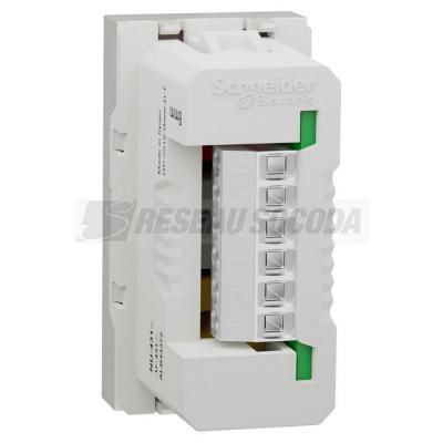  Prise RCA triple 1m Blanc 