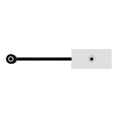  Prise mini jack 3,5 mm 1m Blan 