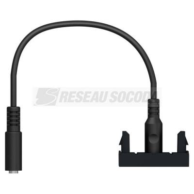  Prise mini jack 3,5 mm 1m Anth 