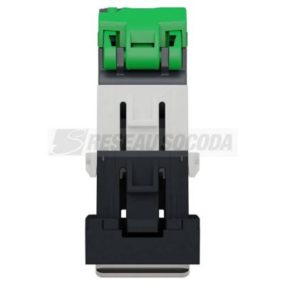  Prise RJ45 x1 cat6FTP 1m Anth 