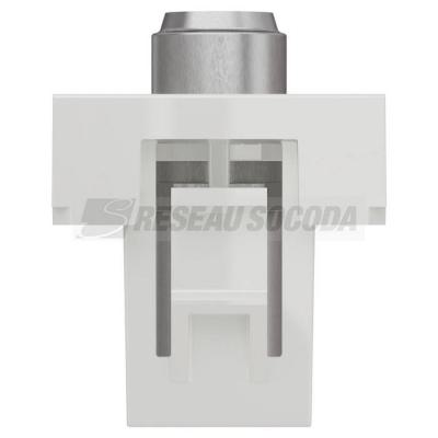  Prise TV type F 1m Blanc 