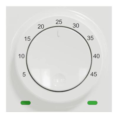  Thermostat plancher 10A Blanc 