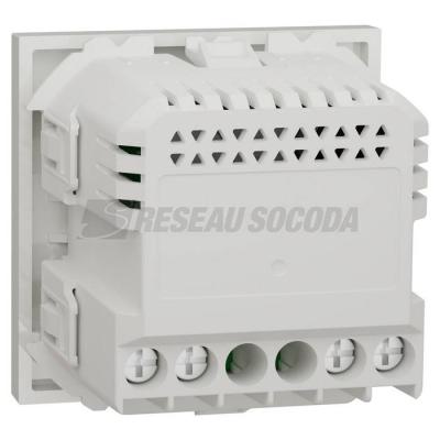  D�tecteur mouv + pous Blanc 