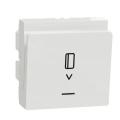  Cde � carte elect 10A 2m Blanc 