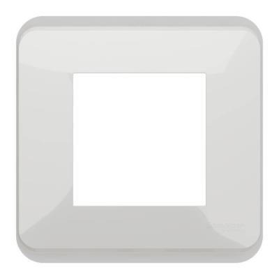  Plaque de finition Blanc 1P 