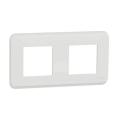  Plaque de finition Blanc 2P 