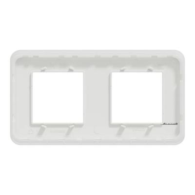  Plaque de finition Blanc 2P 