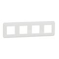  Plaque de finition Blanc 4P 