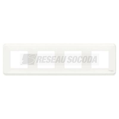  Plaque de finition Blanc 4P 