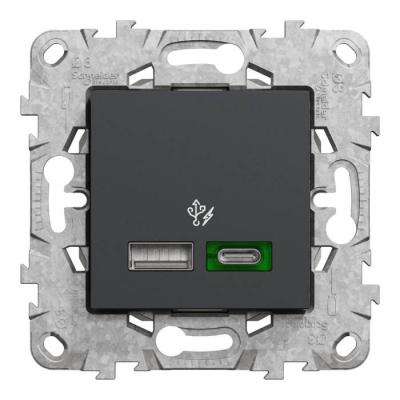  Charg USB A+C 45W 2mod anth 