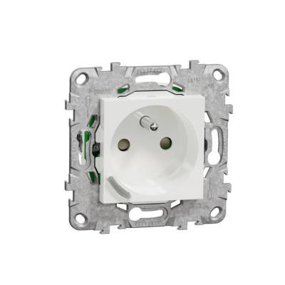 Wiser 2P+T Connect�e 16A Blanc 