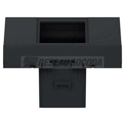  Prise 1 RJ45 S-One inc 2m Anth 