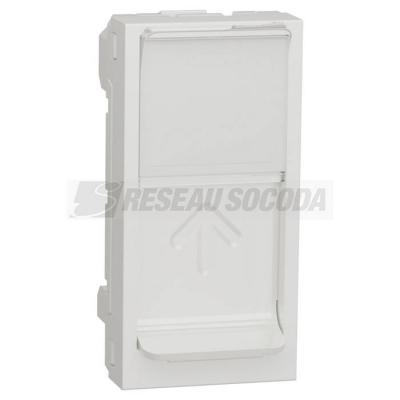  Prise 1 RJ45 S-One 1m Bl A 