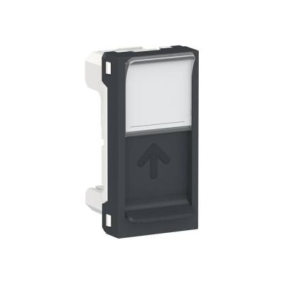  Prise 1 RJ45 S-One 1m Anth 
