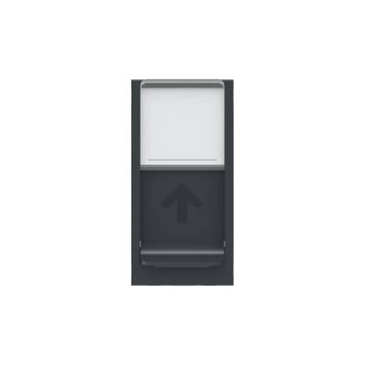  Prise 1 RJ45 S-One 1m Anth 