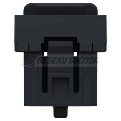  Prise 1 RJ45 S-One 1m Anth 