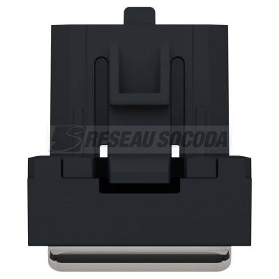  Prise 1 RJ45 S-One 1m Anth 