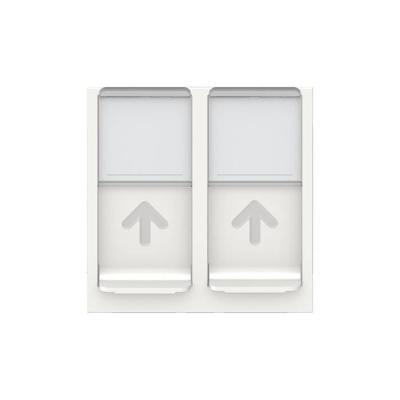  Prise 2 RJ45 S-One 2m Blanc 