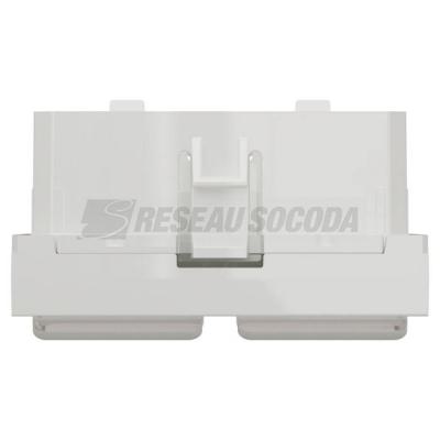 Prise 2 RJ45 S-One 2m Bl A 