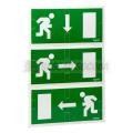  LOT DE 9 ETIQUETTES FUITE    ! 