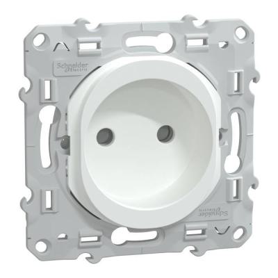  Prise R�no 2P 16A Blanc 