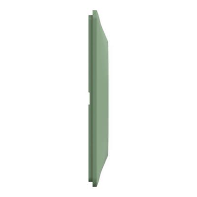  Plaque 1 poste Vert F 