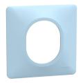  Plaque 1 poste Bleu A 