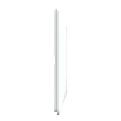  Plaque 1 poste Blanc Laiton 
