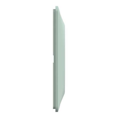  Plaque 2 post Hor 71 mm Sauge 
