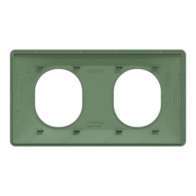  Plaque 2 post Hor 71 mm Vert F 