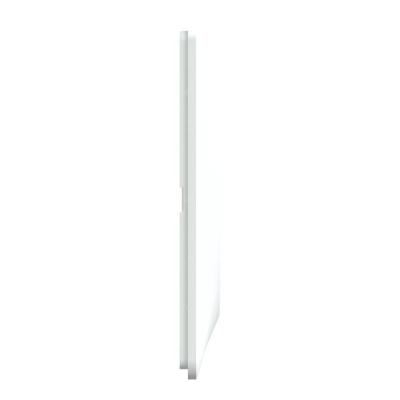  Plaque 2 post Horiz 71mm Blanc 
