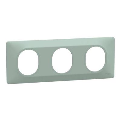  Plaque 3 post Hor 71 mm Sauge 