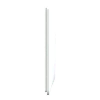  Plaque 3 post Hor 71 mm Blc Ag 