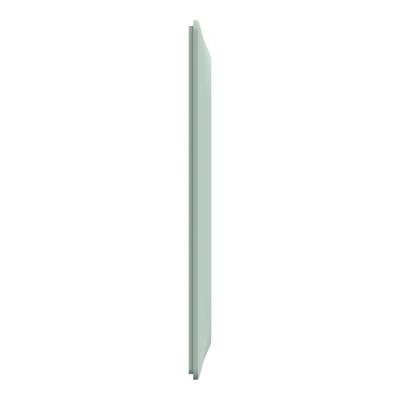  Plaque 2 post Vert 71mm Sauge 