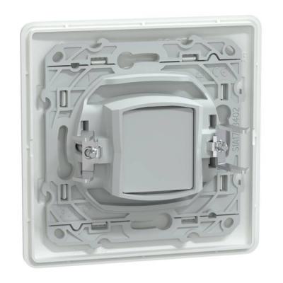  Prise TV Blanc griffes plaque 