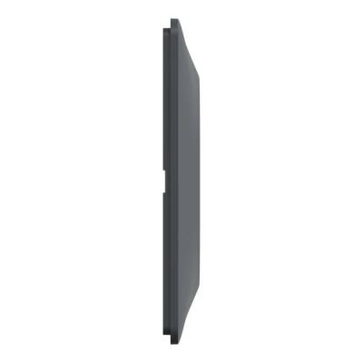  Plaque 1 poste Anthracite 