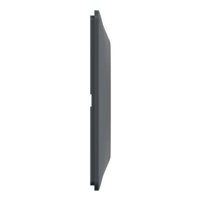  Plaque 2 postes Hor 71mm Anth 