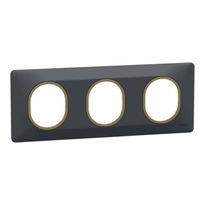  Plaque 3 post Hor 71 mm Ant Lt 