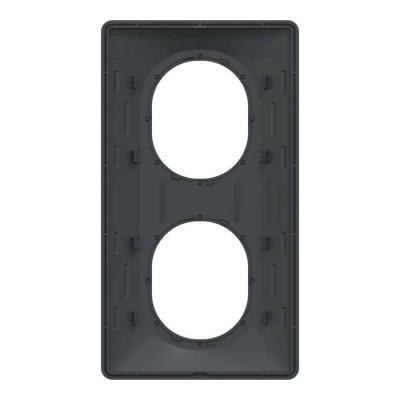  Plaque 2 post Vert 71mm Ant Lt 