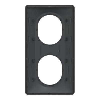  Plaque 2 post Vert 71mm Ant Ag 