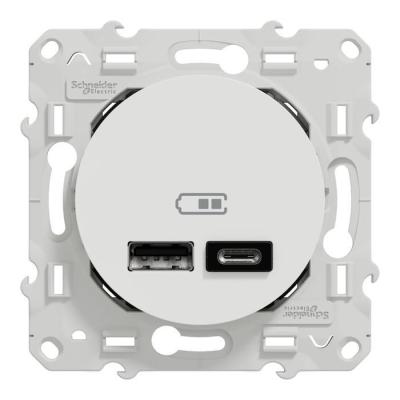  O2011 Prise double USB typeA+C 