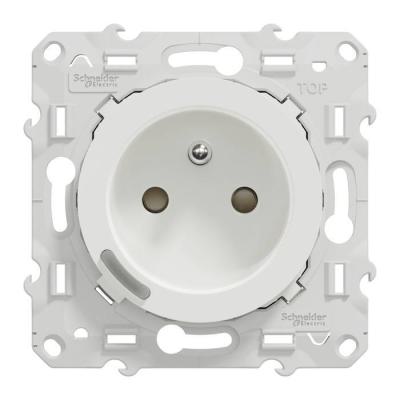  Wiser 2P+T Connect�e 16A Blanc 