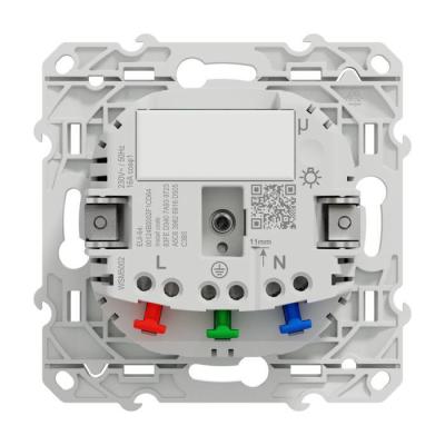 Wiser 2P+T Connect�e 16A Blanc 